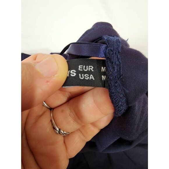 Sarin Mathews Womens M One Shoulder Long Sleeve Cocktail Dresses Sexy Bodycon Ru - Picture 7 of 9